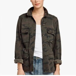 James Perse utility, military style jacket size 0